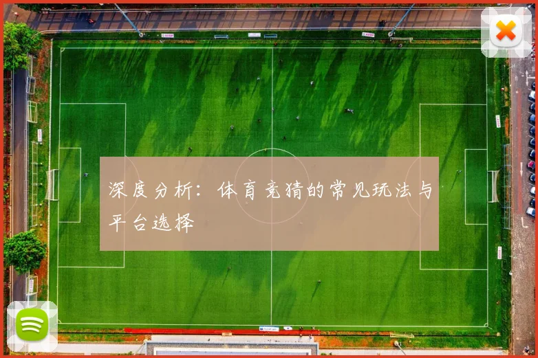 深度分析：体育竞猜的常见玩法与平台选择