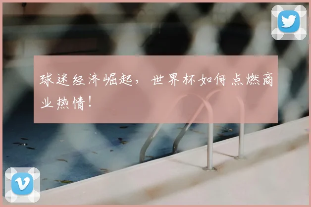 球迷经济崛起，世界杯如何点燃商业热情！